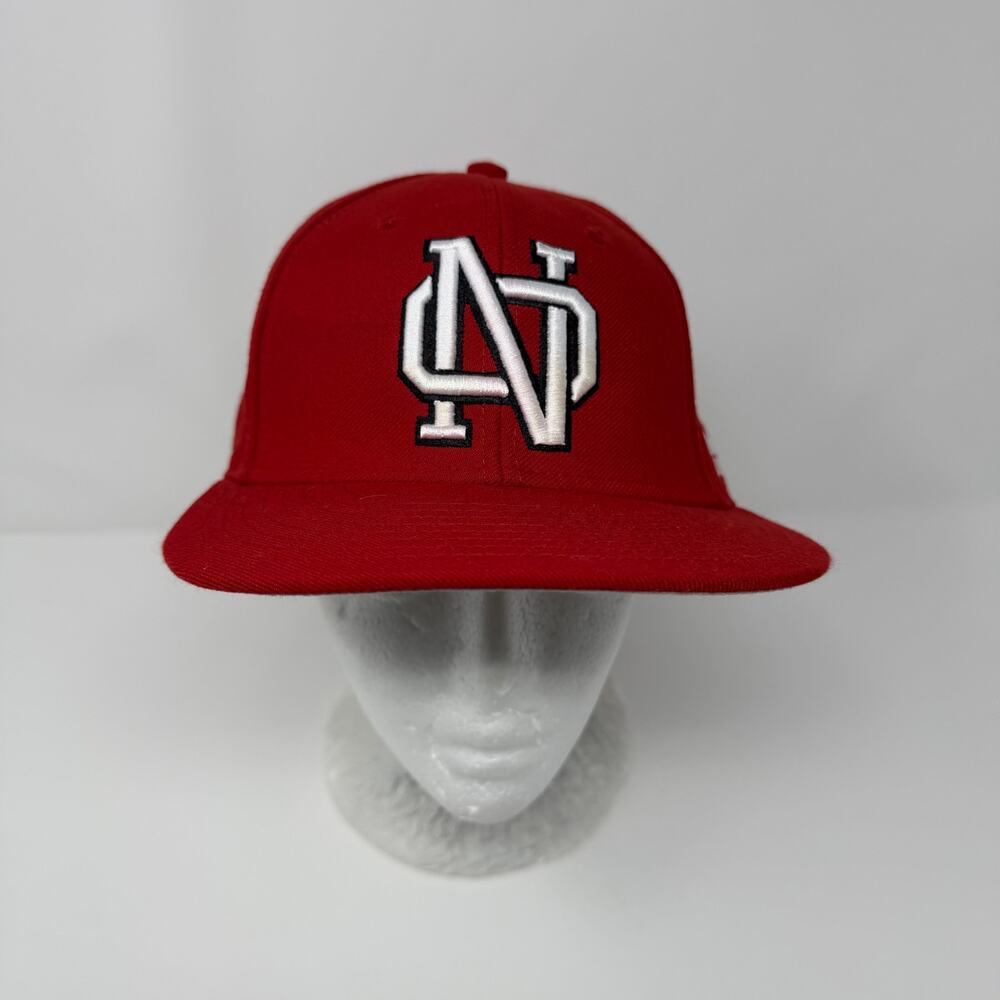 Adidas Titans Fitted Baseball Hat Red Size 7 3/8